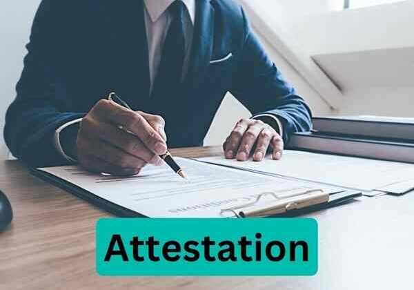 I want to attest my documents