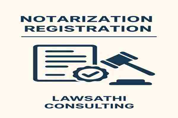 Notarization and Registration with Lawsathi