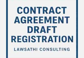 i want to draft contract